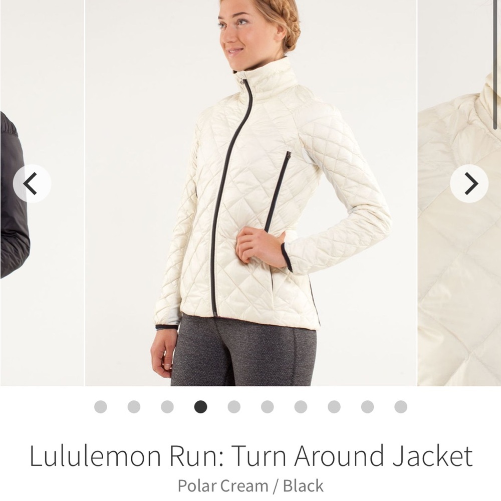 Sz 6 Lululemon Run: Turn Around Jacket